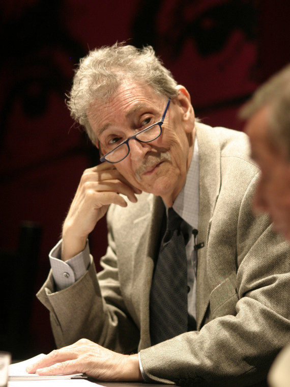 Oskar Pastior beim Poetenfest 2006