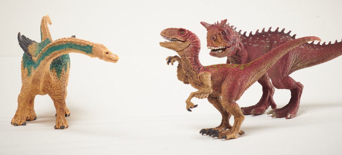 Spielzeug-Dinosaurier