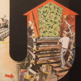 ERBA-Schaukasten, Detail