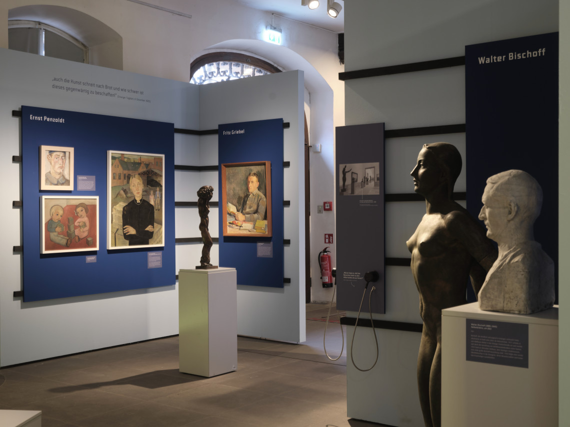 Ausstellungsbereich &quot;Moderne Kunst in Krisenzeiten&quot;