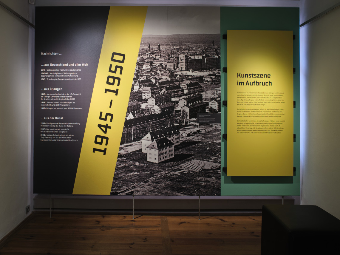 Ausstellungsbereich &quot;Kunstszene im Aufbruch&quot;