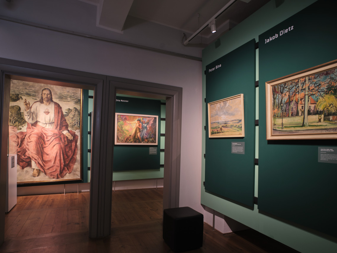 Ausstellungsbereich &quot;Kunstszene im Aufbruch&quot;